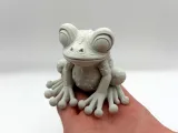Cute Frog Figurine-0
