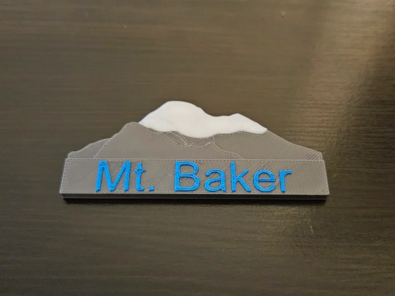 Mt. Baker Magnet