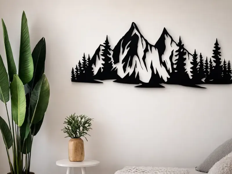 Mountains On Wall