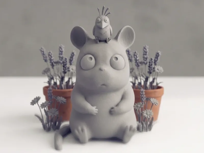 Spirited Away - Boh Mouse & Yu-Bird Duo