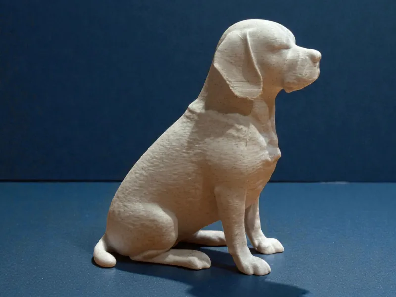 Rustgevende Metgezel Sculpturale Beagle