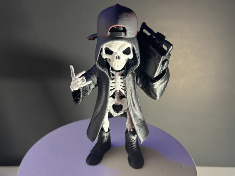 B BOY SKELETON