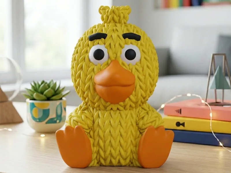 Baby Chica - fnaf - Five Nights at Freddy’s Knitted Crochet