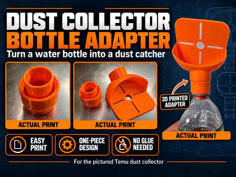TEMU Drill Dust Adapter