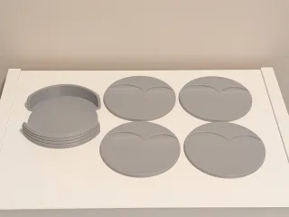 LS Piston Drink Coaster Set