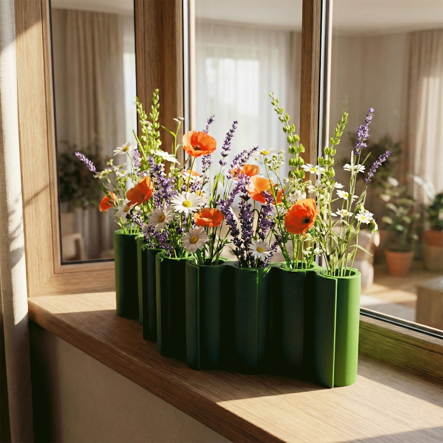 Modular Interlocking Vase - The Infinite Centerpiece-0
