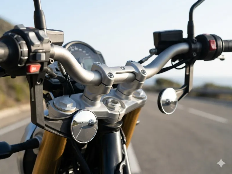 Specchietto Retrovisore per Manubrio Aero-View ( Specchietto per Manubrio )