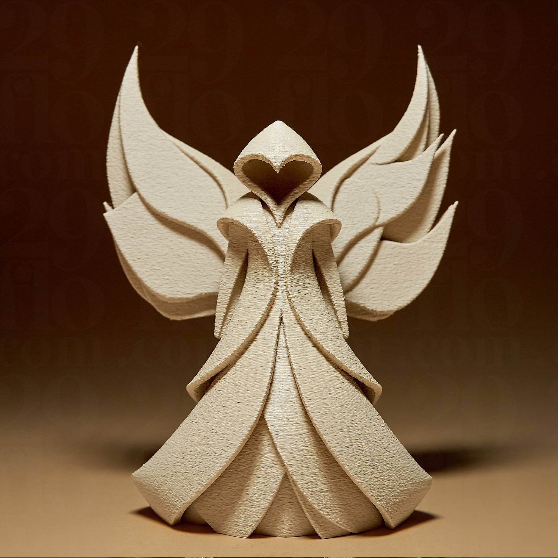 3D Printer Files | 3MF File | Abstract ANGEL Sculpture | Creality Cloud