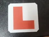 British learner L plate-0