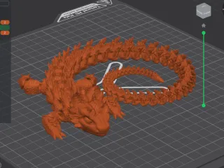 Print-in-Place Articulated Dragon