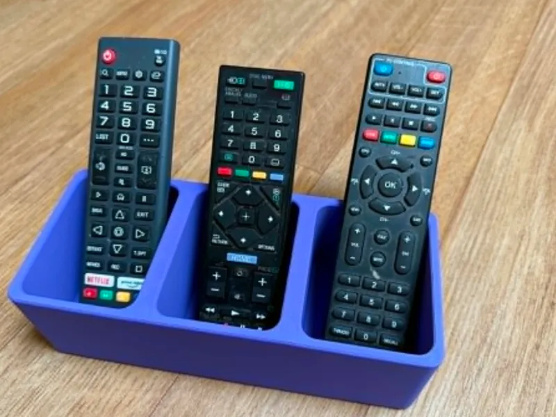 Supporto per telecomando TV