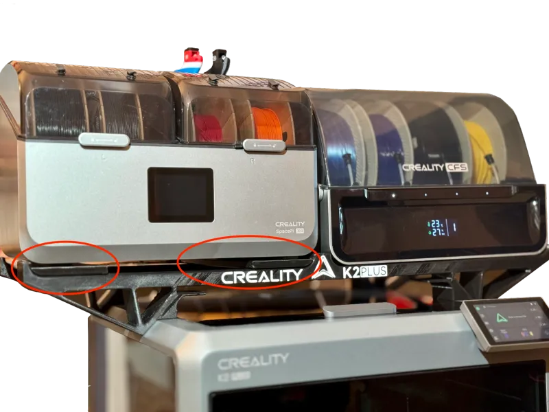SpacePi x4 Adapters for Hi-Tech Redneck Dual CFS Riser