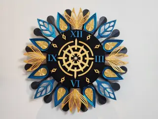 Twilight Bloom Clock