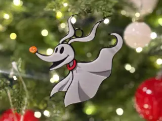 Zero The Nightmare Before Christmas Ornament