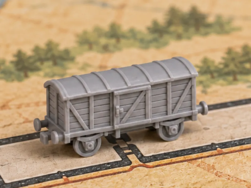 aventuriers du rail alternative pion : wagon en bois