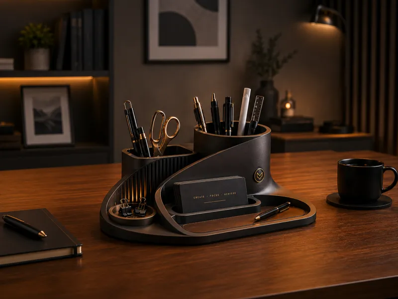 Modern Executive Desk Organizer | Premium Office Organizer