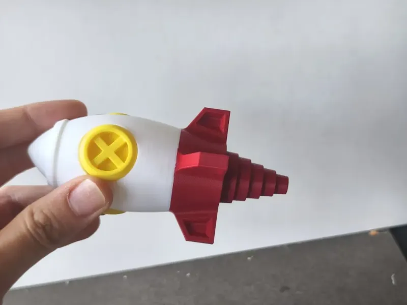 伸缩小火箭