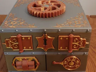 Steampunk Box 2x4 Compartments