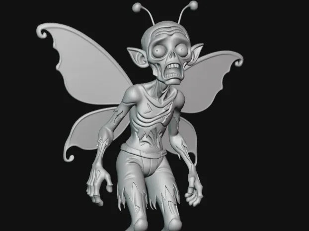male zombie fairy