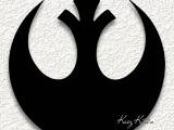star wars crest logo WALL ART HOME DECOR-0
