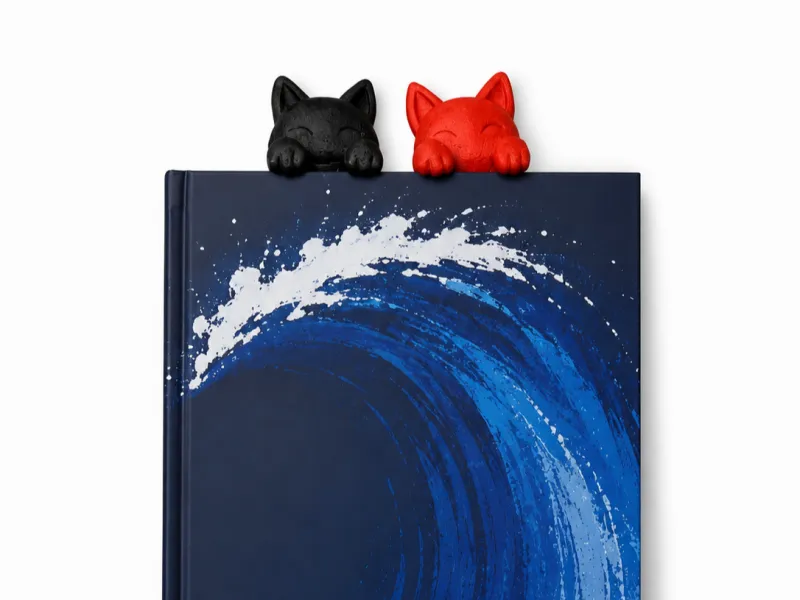 Cat bookmark
