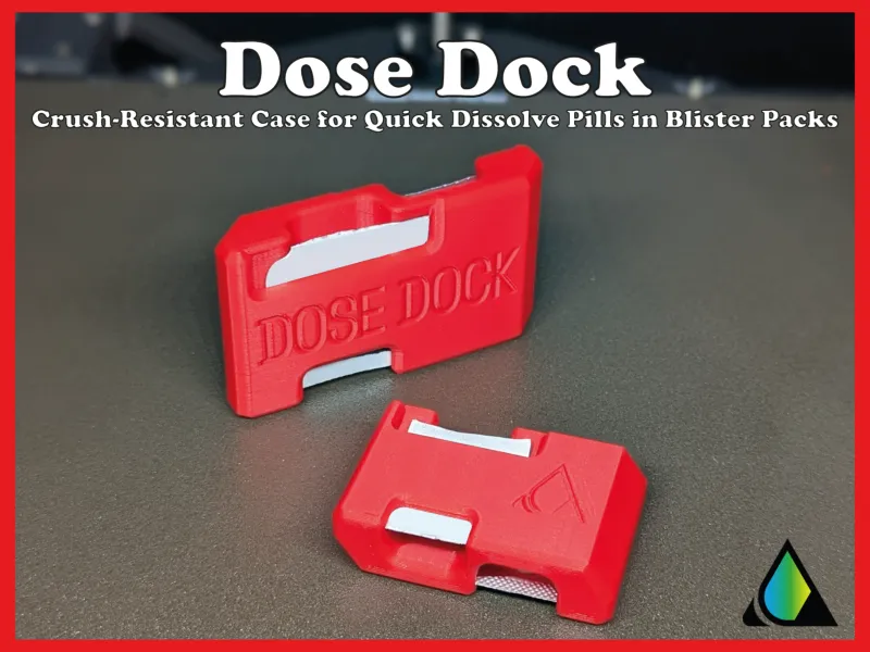 Dose Dock (Estojo Resistente a Esmagamento para Comprimidos Dissolvíveis)