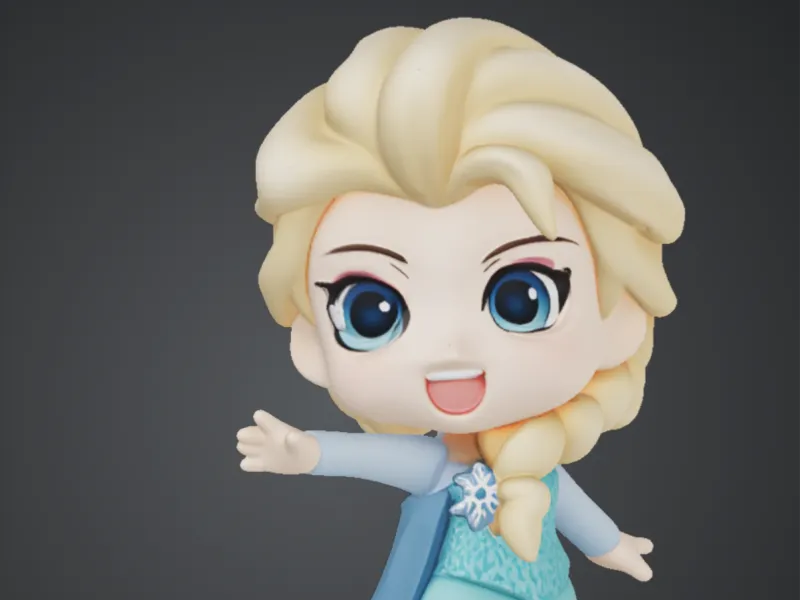 Frozen Elsa Chibi