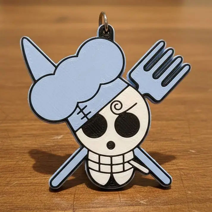 Keychain Sanji - One piece