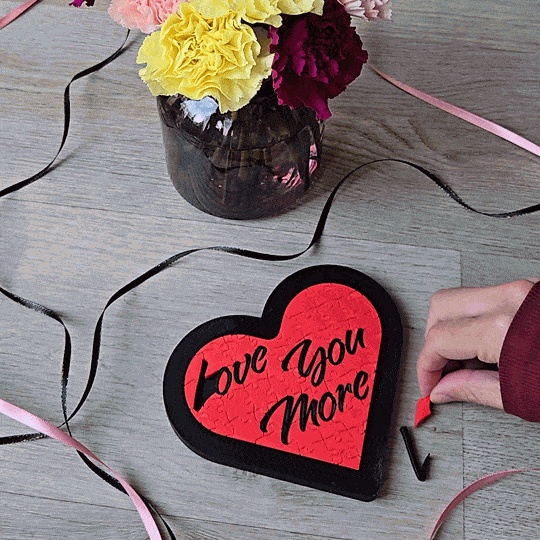 Valentine's Day Heart Puzzle