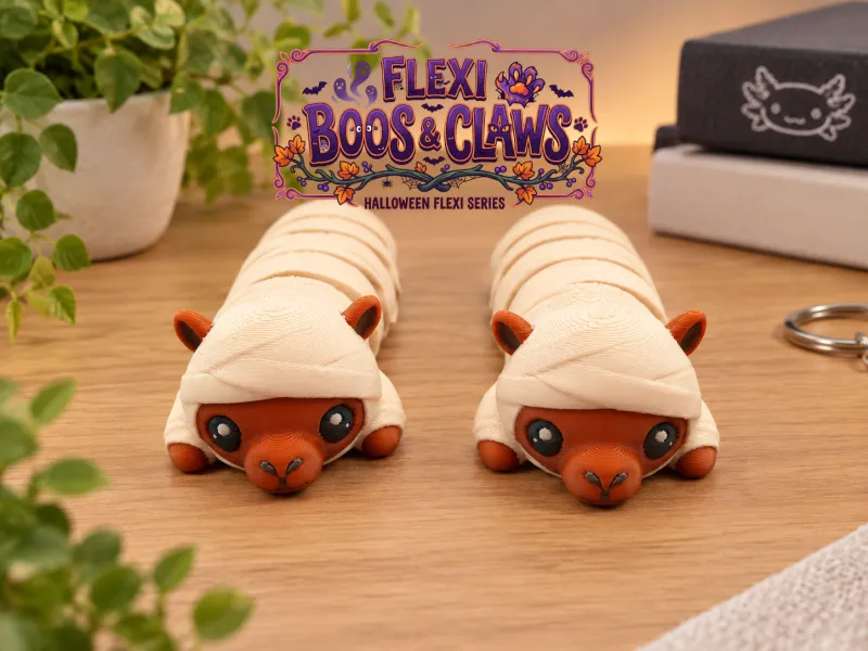 Mummy Camel Halloween Flexi - Flexi Boos & Claws