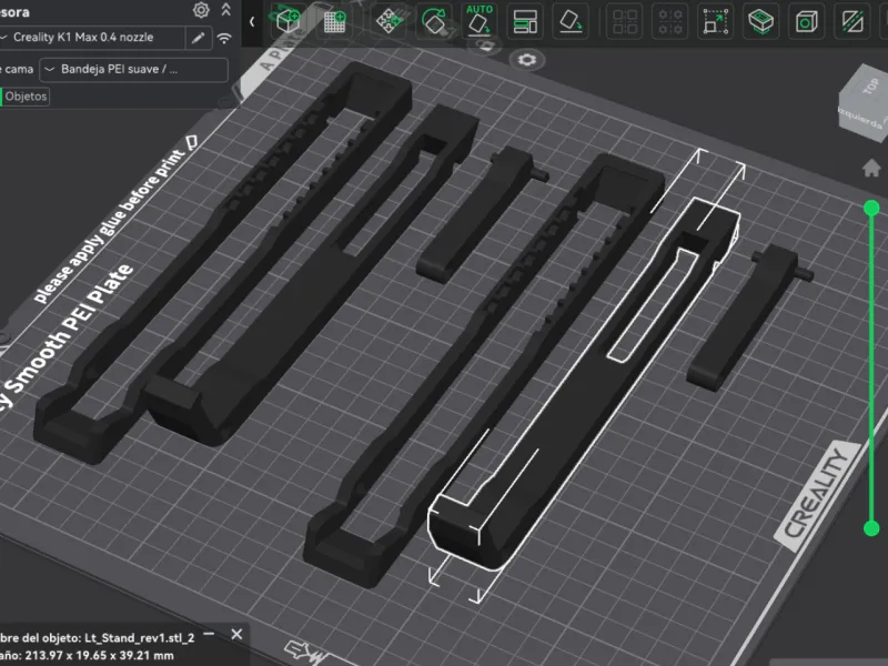 Print in Place Adjustable Stand