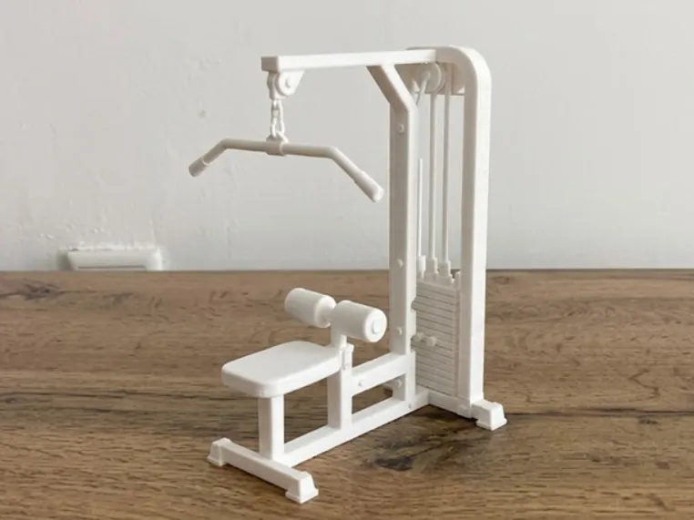 Pulldown Machine - Decorative Gym Model