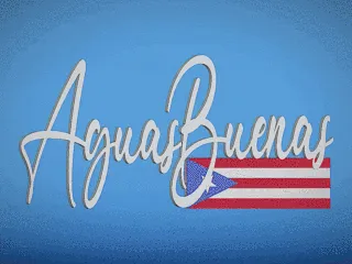 AGUAS BUENAS  🇵🇷, fridge magnet