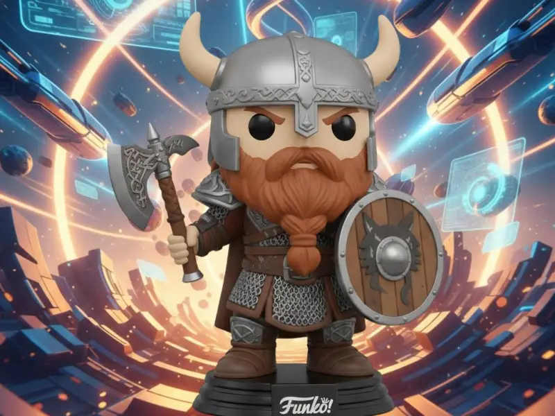 Norse Viking Raider Figura Funko Pop Plush