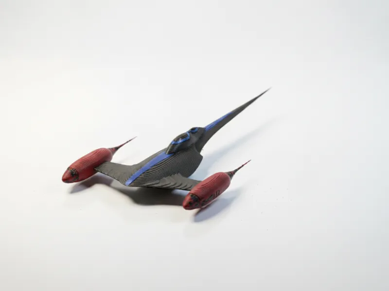 Astronave Starfighter di Naboo Star Wars Stampabile in 3D