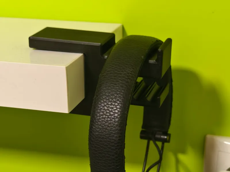 Desk Mounted Headphone Holder
