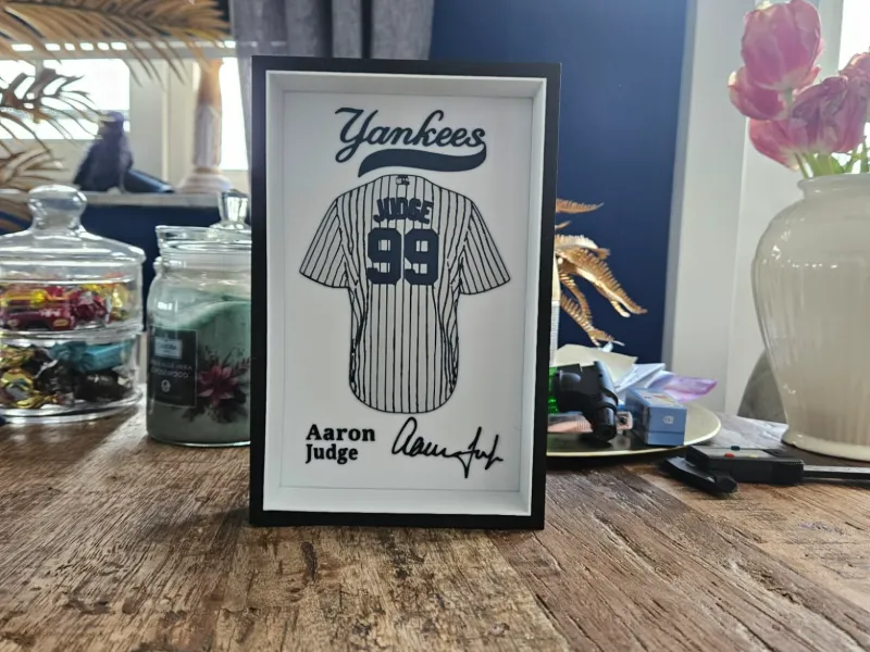 MLB - New York Yankees Aaron Judge Jersey display