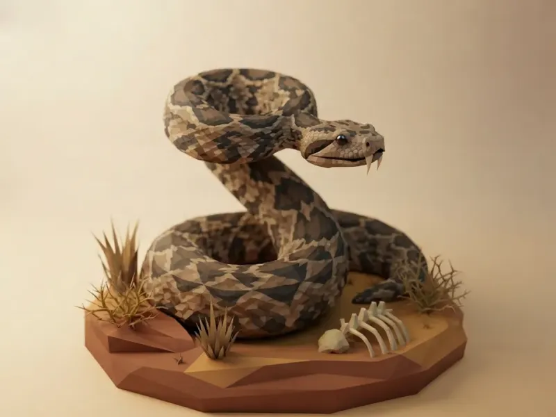 Low Poly Viper