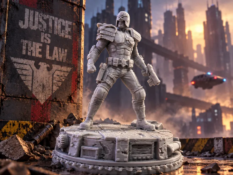 Judge Dredd | Het ultieme wetshandhaver beeldje