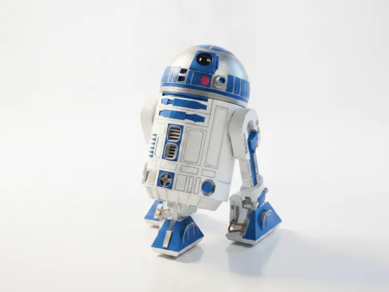 R2-D2 Droid Beeldje Star Wars 3D Printbaar