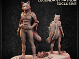 Half Elf Lady Werewolf-0
