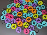 🔤 Varsity Letter Keychains – Alphabet Collection 🎒✨-0