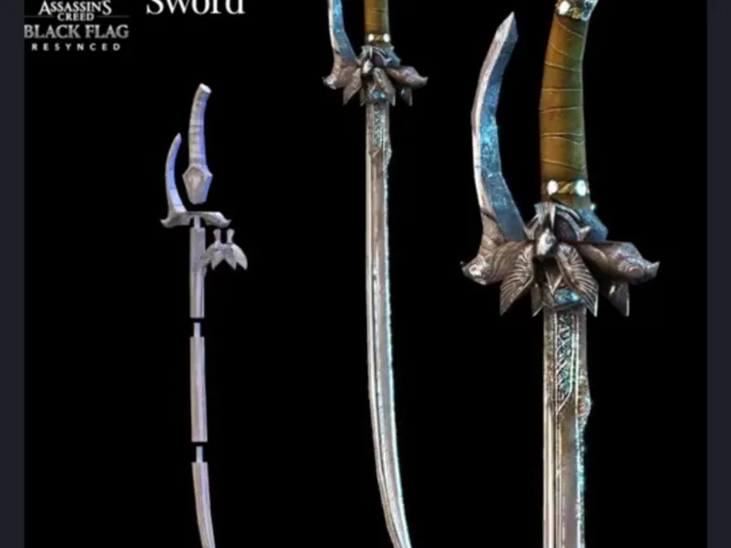 Edward Kenway Swords