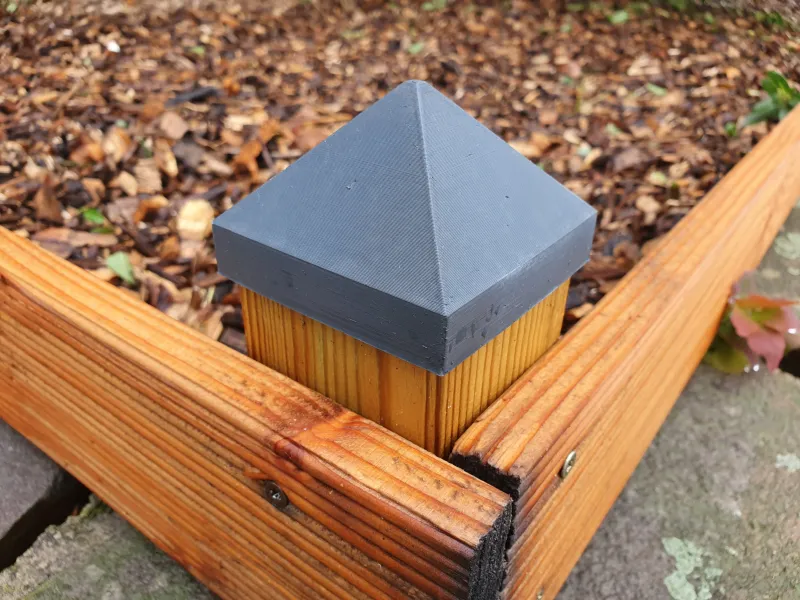 フェンスポストキャップ 70x70 mm