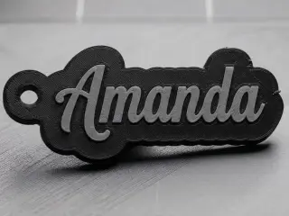 Amanda Keychan Multicolor