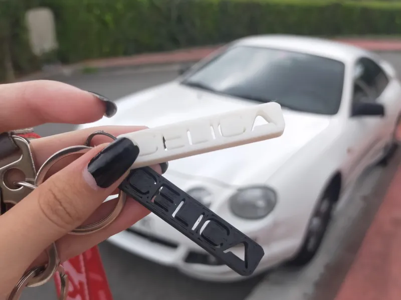 Toyota Celica Keychain
