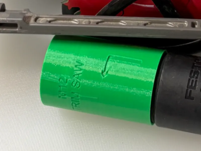 Milwaukee M12 Trim Saw - Festool D27 Adapter