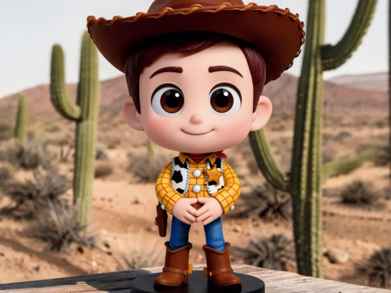 Toy Story Woody 3D Print Figurine | Cute Cowboy STL Model