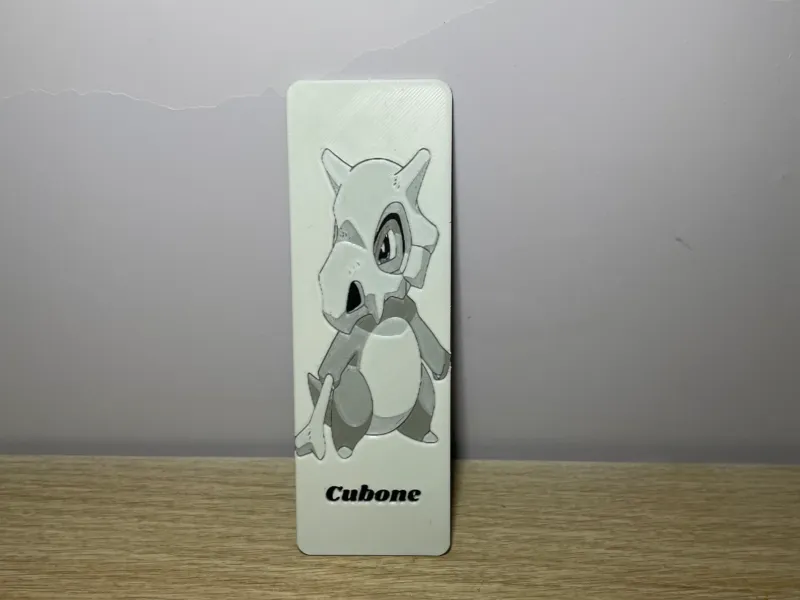 marcapáginas cubone