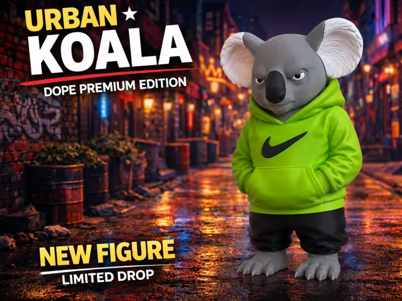 Cool swag Koala